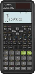 FX-991ESPLUS-2WDTV الإصدار الثاني، الآلة الحاسبة العلمية ذات الوظائف صنع في الصين - أسود