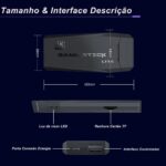 ⁦جهاز تشغيل العاب الفيديو الرقمية الذكي 4K من لوكي بوي، 10000 لعبة 32 64GB ريترو كلاسيك جيمين 2.4G وحدة تحكم العاب لاسلكية (64G، اكثر من 10000 لعبة)⁩ - الصورة ⁦7⁩