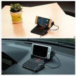 ⁦ريماكس حامل موبايل للسيارة بدعامة قابلة للتعديل للشحن بنظام تحديد المواقع GPS مع كابل بيانات USB مغناطيسي للهاتف RC-FC1 من لوكي بوي⁩ - الصورة ⁦3⁩