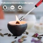 ⁦ولاعة كهربائية قابلة لاعادة الشحن بمنفذ USB مع رقبة طويلة مرنة مناسبة للمطبخ والأضواء ومواقد الغاز والشواء (الوان متعددة ) من لوكي⁩ - الصورة ⁦6⁩