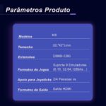 ⁦جهاز تشغيل العاب الفيديو الرقمية الذكي 4K من لوكي بوي، 10000 لعبة 32 64GB ريترو كلاسيك جيمين 2.4G وحدة تحكم العاب لاسلكية (64G، اكثر من 10000 لعبة)⁩ - الصورة ⁦5⁩