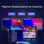 ⁦جهاز تشغيل العاب الفيديو الرقمية الذكي 4K من لوكي بوي، 10000 لعبة 32 64GB ريترو كلاسيك جيمين 2.4G وحدة تحكم العاب لاسلكية (64G، اكثر من 10000 لعبة)⁩ - الصورة ⁦4⁩