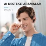 ⁦سماعة لاسلكية ساوندكور R50i صوت ستيريو حقيقي ومشغلات 10 ملم وصوت باس من  lokyboyبلوتوث 5.3مدة تشغيل 30 ساعة ذكاء اصطناعي لوضوح مكالمات مع ميكروفونينمعادل مسبق الضبط 22 أسود ار 50 اي داخل الأذن⁩ - الصورة ⁦3⁩