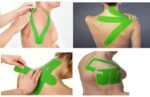 ⁦شريط لاصق مرن للعضلات من القطن الرياضي (لون اخضر)  5 × متر من لوكي بوي⁩ - الصورة ⁦2⁩