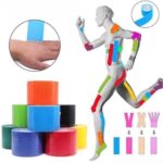 ⁦شريط لاصق مرن للعضلات من القطن الرياضي (لون بنك)  5 × متر من لوكي بوي⁩ - الصورة ⁦3⁩