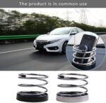 ⁦حامل أكواب سيارة للمشروبات الساخنة، مصنوع من الفولاذ المقاوم للصدأ المتين، حامل زجاجة مياه وحامل موبايل من لوكي بوي، 1 قطعة، لون فضي⁩ - الصورة ⁦3⁩