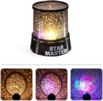 ⁦مصباح ليد ملون ومدهش ستار ماستر نجوم سماء مدهشة يعرض جمال ضوء الليل يساعد على النوم ليلي لغرفة أسود من لوكي بوي⁩ - الصورة ⁦3⁩